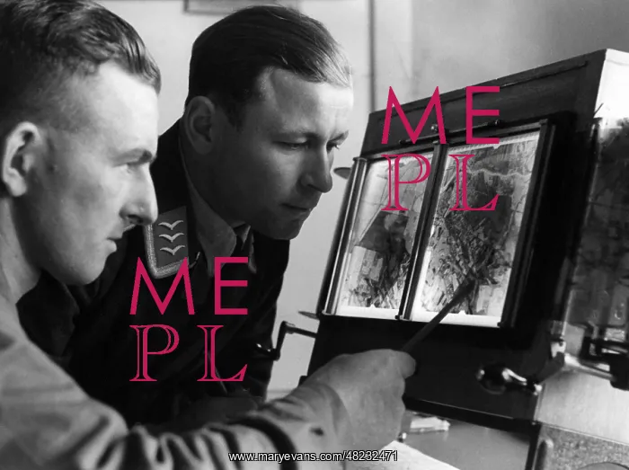 : Evaluation of images by reconnaissance pilots, 1939 : Evaluation of images by reconnaissance pilots, 1939