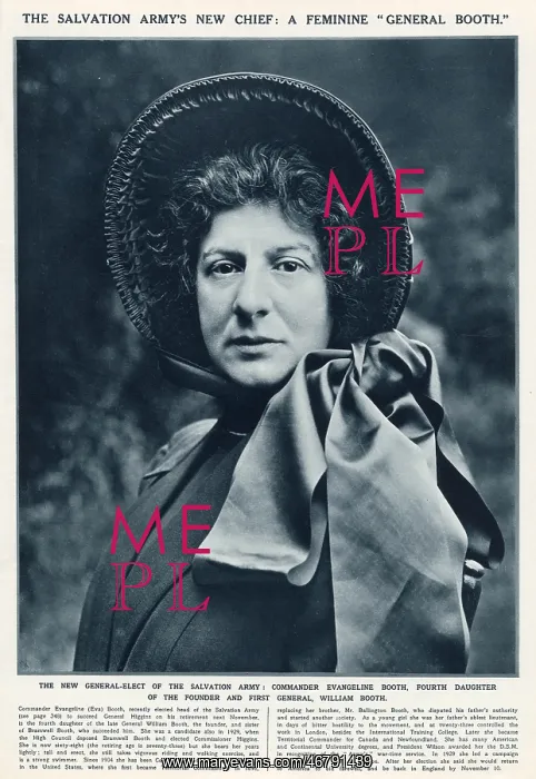 : Evangeline Booth : Evangeline Booth