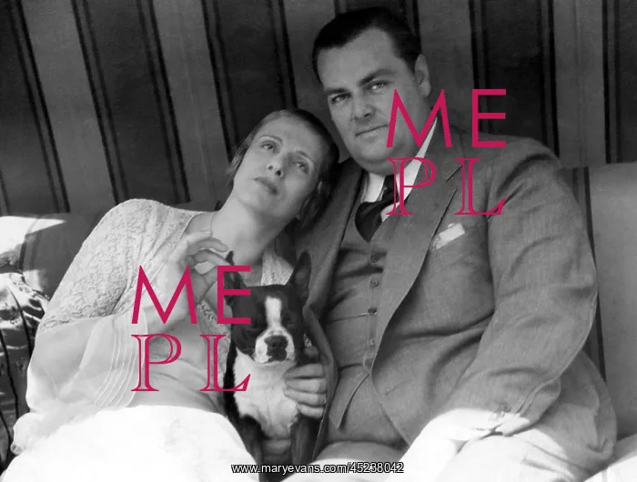 : Evangelist Aimee Semple McPherson with husband ? : Evangelist Aimee Semple McPherson with husband ?