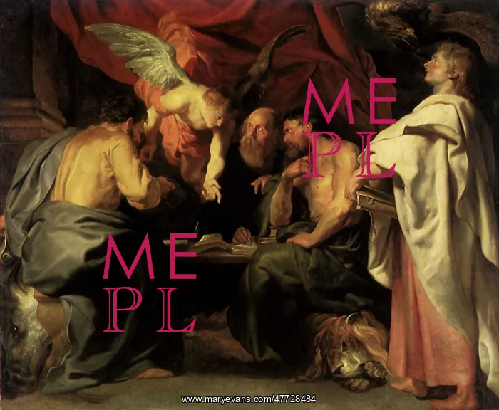  : Four Evangelists, by Rubens