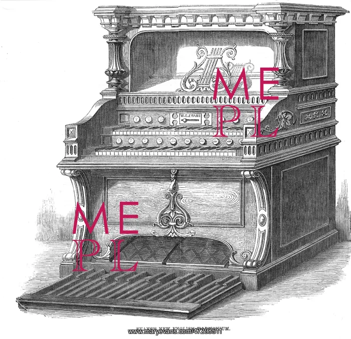 : EVANS'S HARMONIUM : EVANS'S HARMONIUM