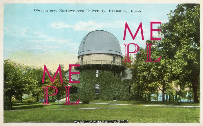 : EVANSTON OBSERVATORY : EVANSTON OBSERVATORY