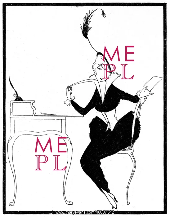 : Eve, columnist for The Tatler magazine : Eve, columnist for The Tatler magazine
