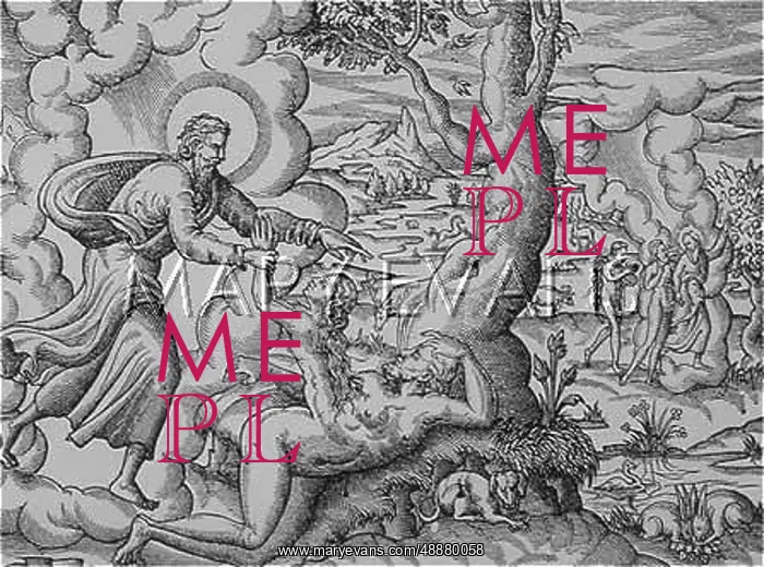 : EVE EMERGES FROM ADAM : EVE EMERGES FROM ADAM