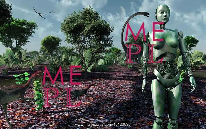  : Eve taking a stroll through The Garden of Eden