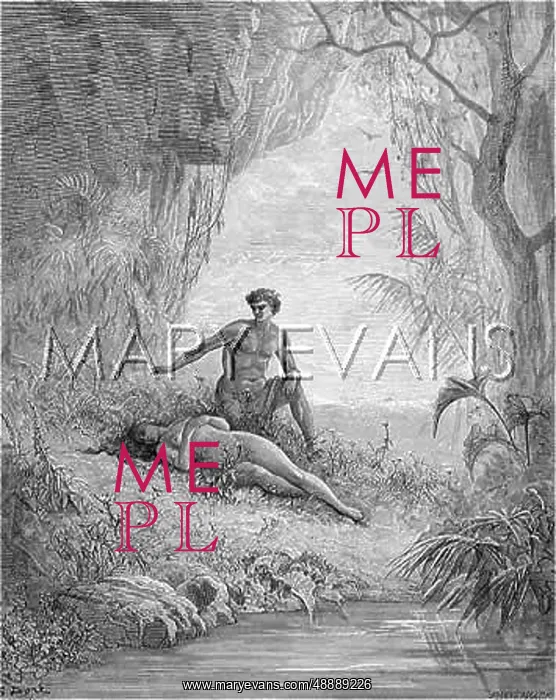 : EVE WAKES. Eve, newly born from Adam's rib, wakes in Eden