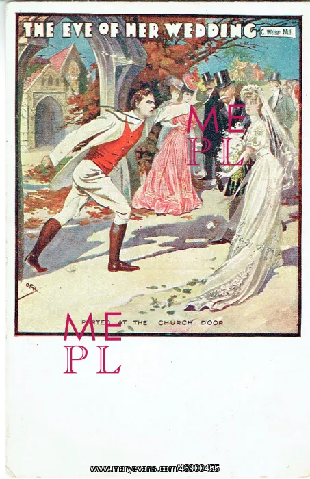 : The Eve Of Her Wedding by C. Watson Mill : The Eve Of Her Wedding by C. Watson Mill