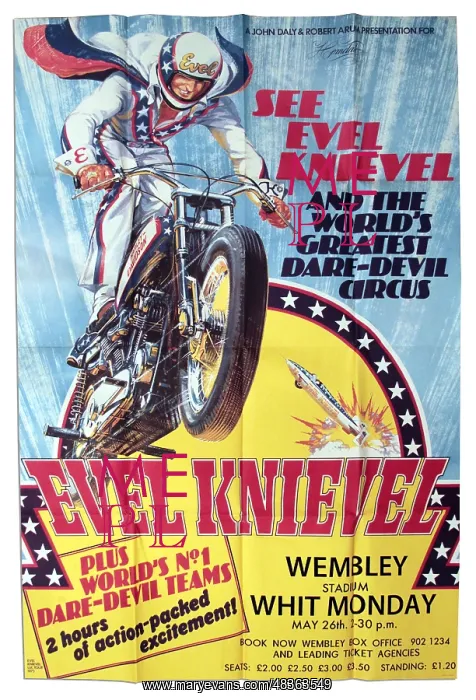 : Evel Knievel a 1971 daredevil motion picture : Evel Knievel a 1971 daredevil motion picture