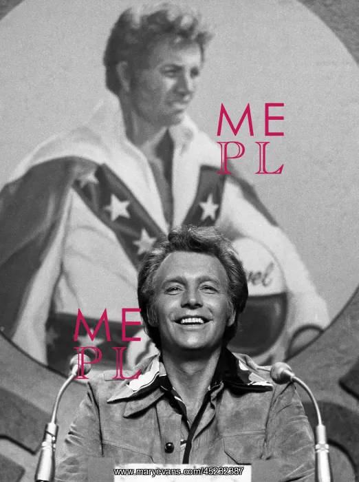 : Evel Knievel, c. 1970s.. ? : Evel Knievel, c. 1970s.. ?