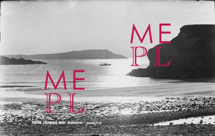 : Evening at Cemaes Bay : Evening at Cemaes Bay
