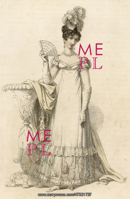 : EVENING DRESS 1819 : EVENING DRESS 1819