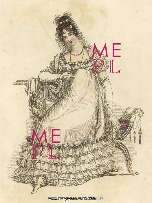 : EVENING DRESS 1819 : EVENING DRESS 1819