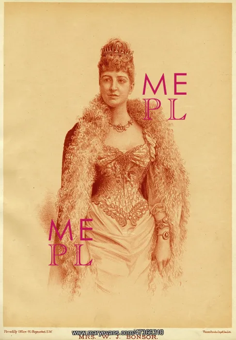 : Evening Dress 1890 : Evening Dress 1890