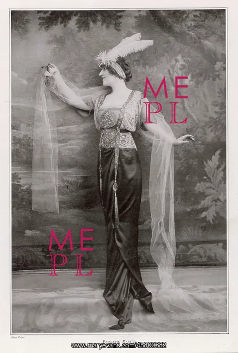 : Evening dress 1913 : Evening dress 1913