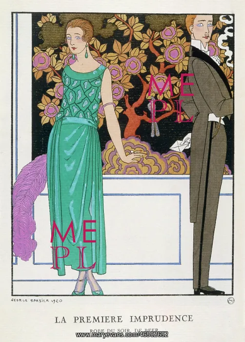 : Evening Dress 1921 : Evening Dress 1921
