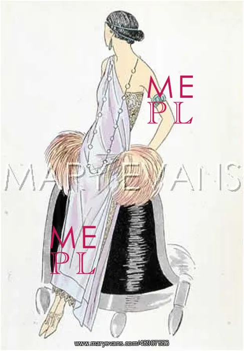 : EVENING DRESS 1922 : EVENING DRESS 1922