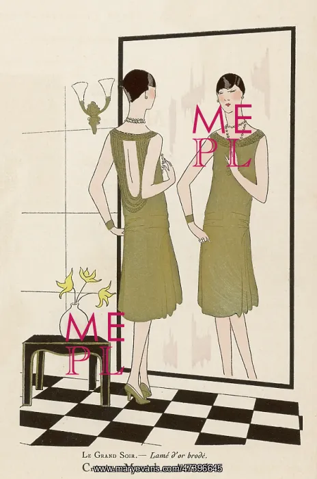 : EVENING DRESS 1926 : EVENING DRESS 1926