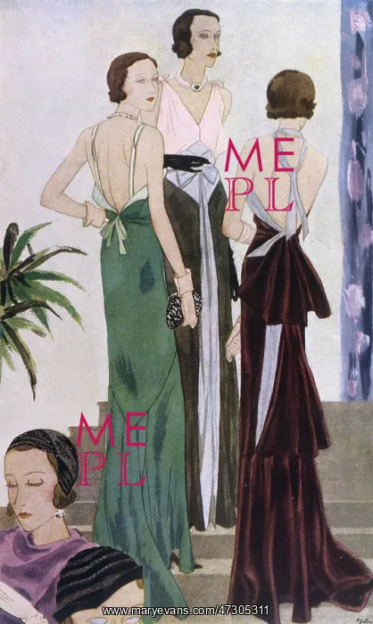 : Evening dress 1931 : Evening dress 1931