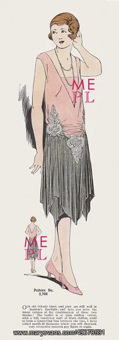 : Evening dress : Evening dress