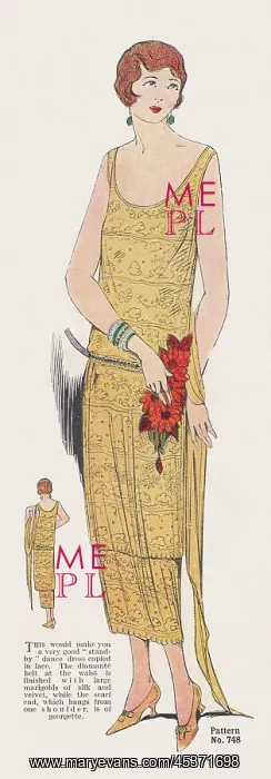 : Evening dress : Evening dress