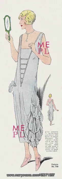 : Evening dress : Evening dress