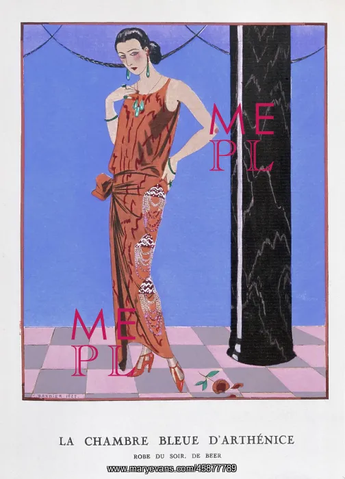 : Evening Dress - Beer 1923 : Evening Dress - Beer 1923