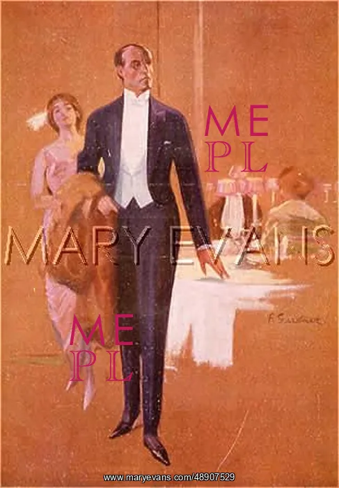 : EVENING DRESS / MEN 1914 : EVENING DRESS / MEN 1914