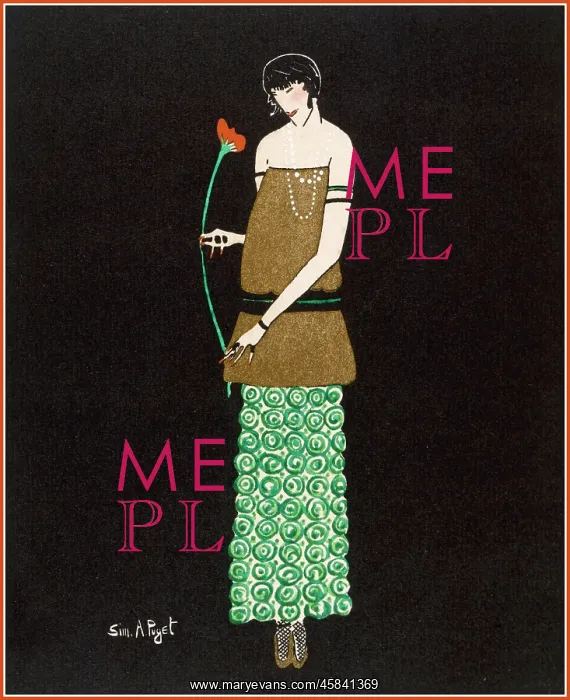 : EVENING DRESS / POIRET : EVENING DRESS / POIRET