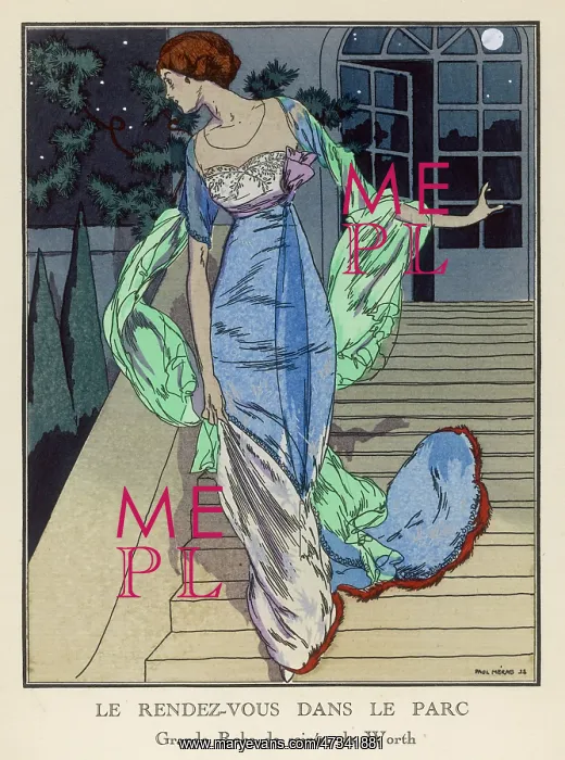 : Evening Dress - Worth 1912 : Evening Dress - Worth 1912