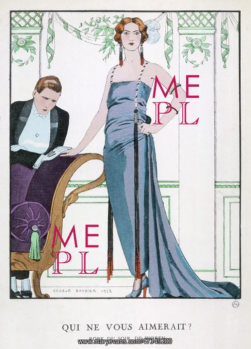 : Evening Dress - Worth 1922 : Evening Dress - Worth 1922