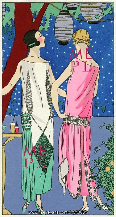 : Evening dresses by Philippe et Gaston and Drecoll : Evening dresses by Philippe et Gaston and Drecoll