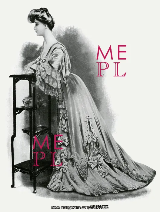 : Evening frock 1905 : Evening frock 1905