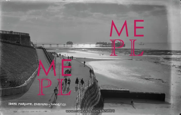 : Evening at Margate : Evening at Margate