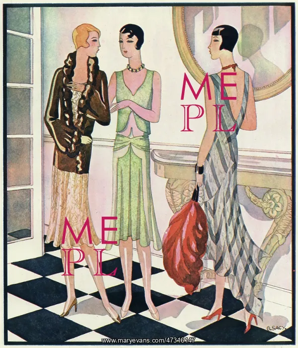 : EVENING MODES FOR 1929 : EVENING MODES FOR 1929