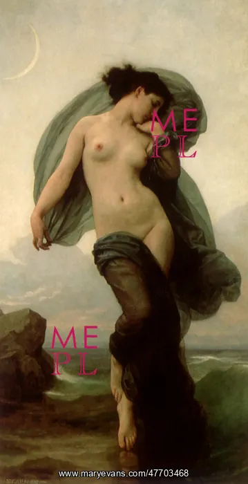  : Evening Mood, by Bouguereau