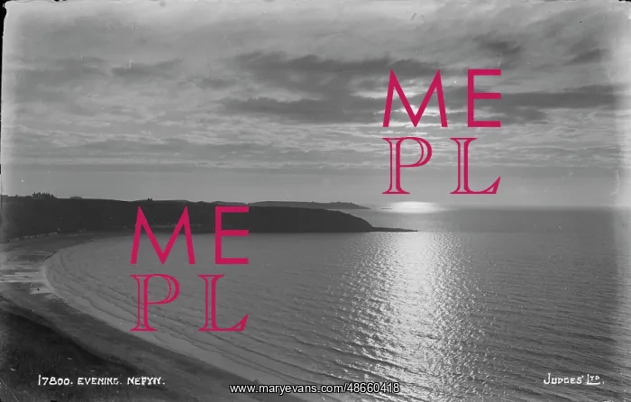 : Evening at Nefyn : Evening at Nefyn