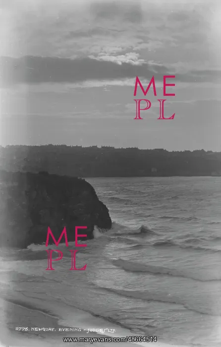 : Evening at Newquay : Evening at Newquay