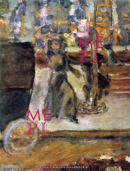 : Evening in Paris Artist: Pierre Bonnard : Evening in Paris Artist: Pierre Bonnard