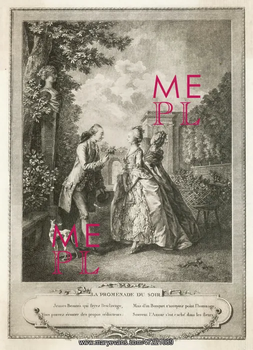 : EVENING PROMENADE C18 : EVENING PROMENADE C18