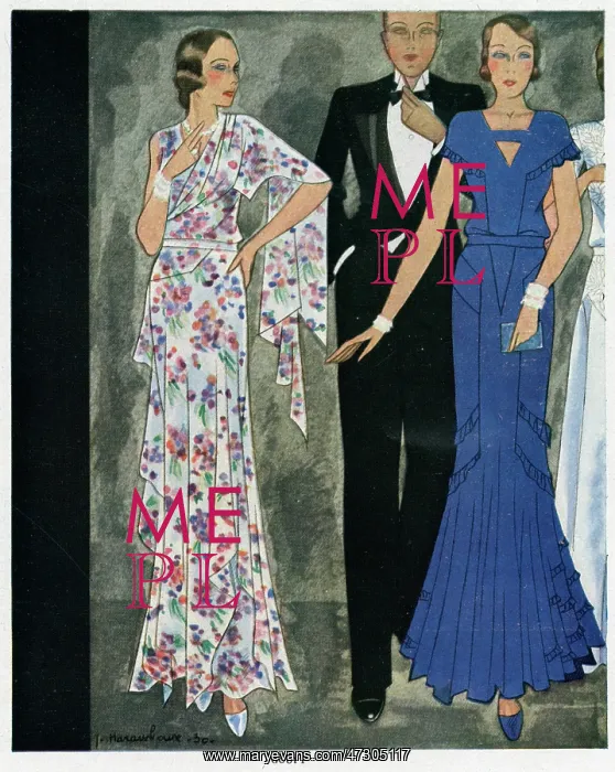 : EVENING WEAR 1931 : EVENING WEAR 1931