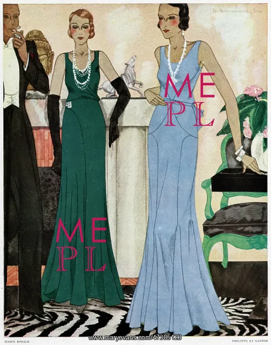 : EVENING WEAR 1931 : EVENING WEAR 1931