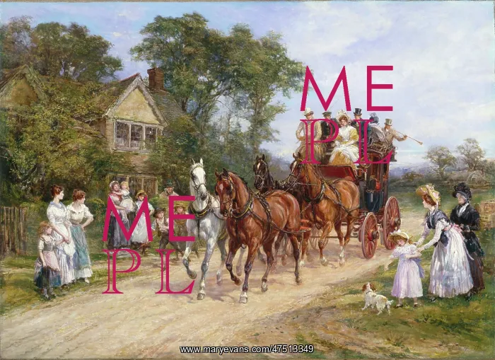: The Event of the Day ' coach and four : The Event of the Day ' coach and four