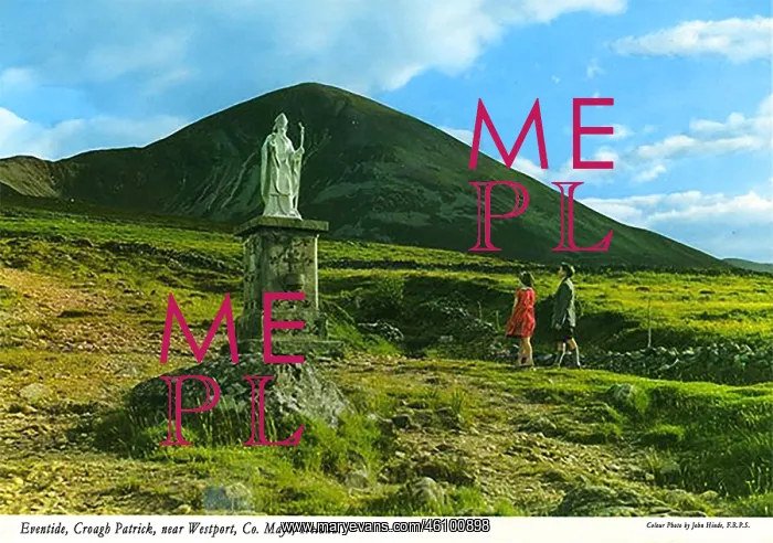 : Eventide, Croagh Patrick, near Westport, County Mayo : Eventide, Croagh Patrick, near Westport, County Mayo