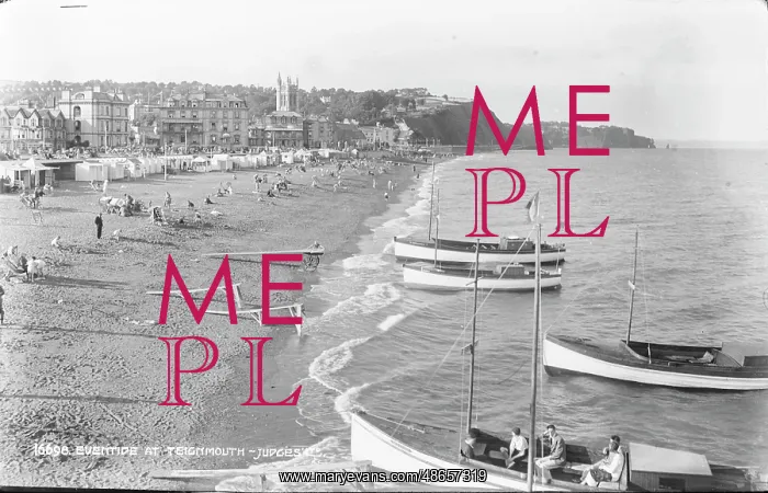 : Eventide at Teignmouth : Eventide at Teignmouth