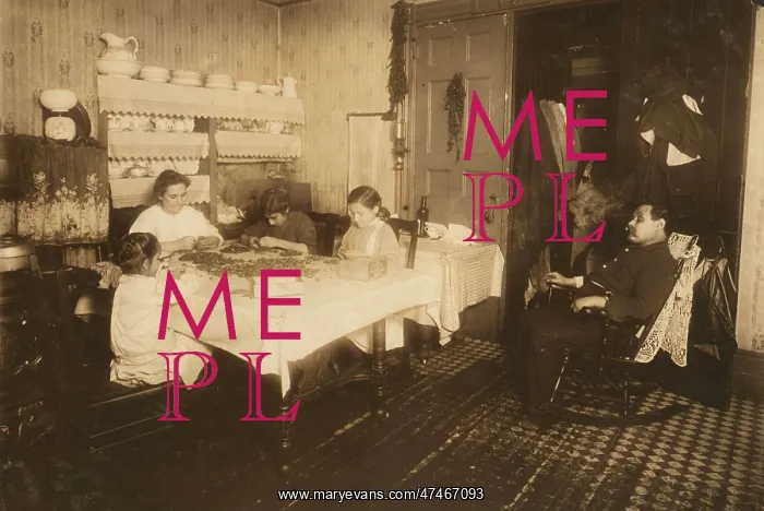 : Everybody works but - -. A common scene in the tenements : Everybody works but - -. A common scene in the tenements