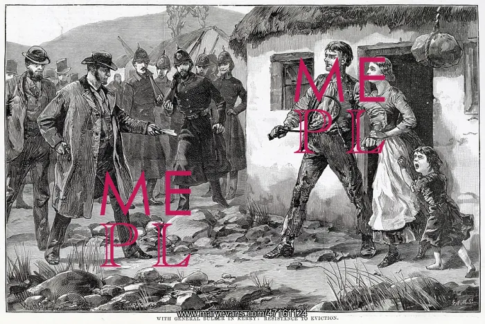 : Evictions in Ireland 1886 : Evictions in Ireland 1886