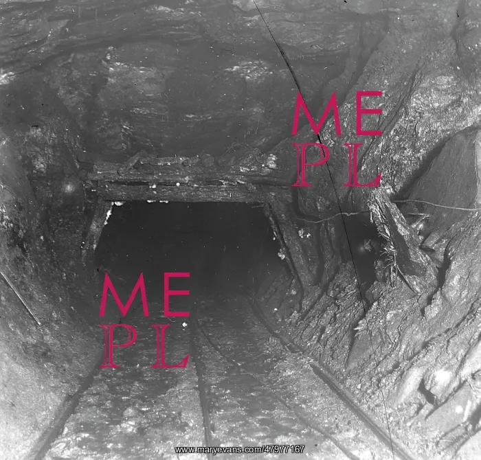 : Evidence of side movement, Tirpentwys Colliery, South Wales : Evidence of side movement, Tirpentwys Colliery, South Wales