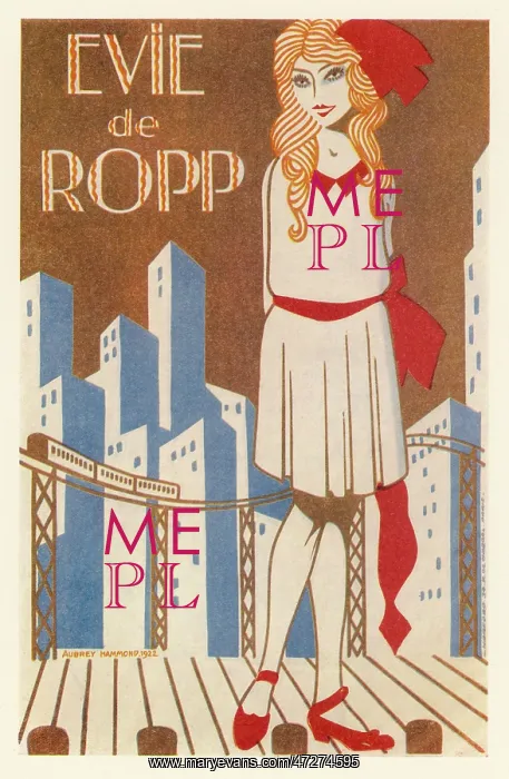 : EVIE DE ROPP POSTER : EVIE DE ROPP POSTER