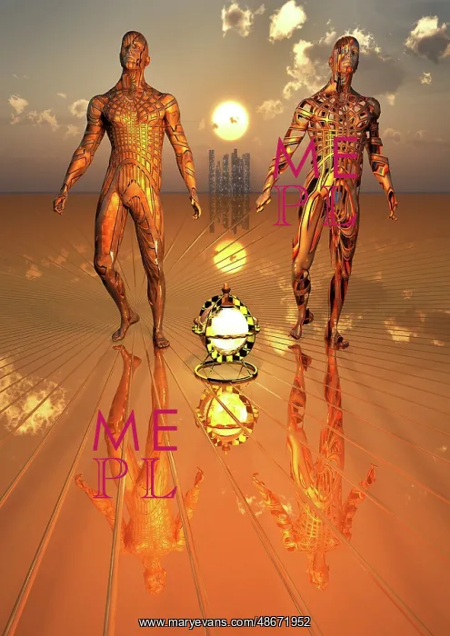 : The evolution of a human being transforming into : The evolution of a human being transforming into