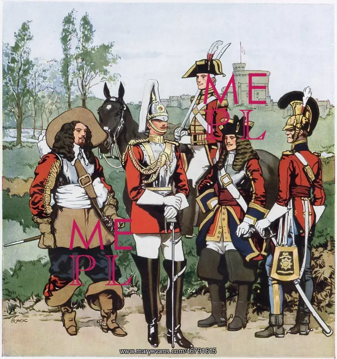 : Evolution in Uniform - the Life Guards : Evolution in Uniform - the Life Guards